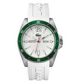Lacoste Men's White Silicone Strap Watch from Pedre